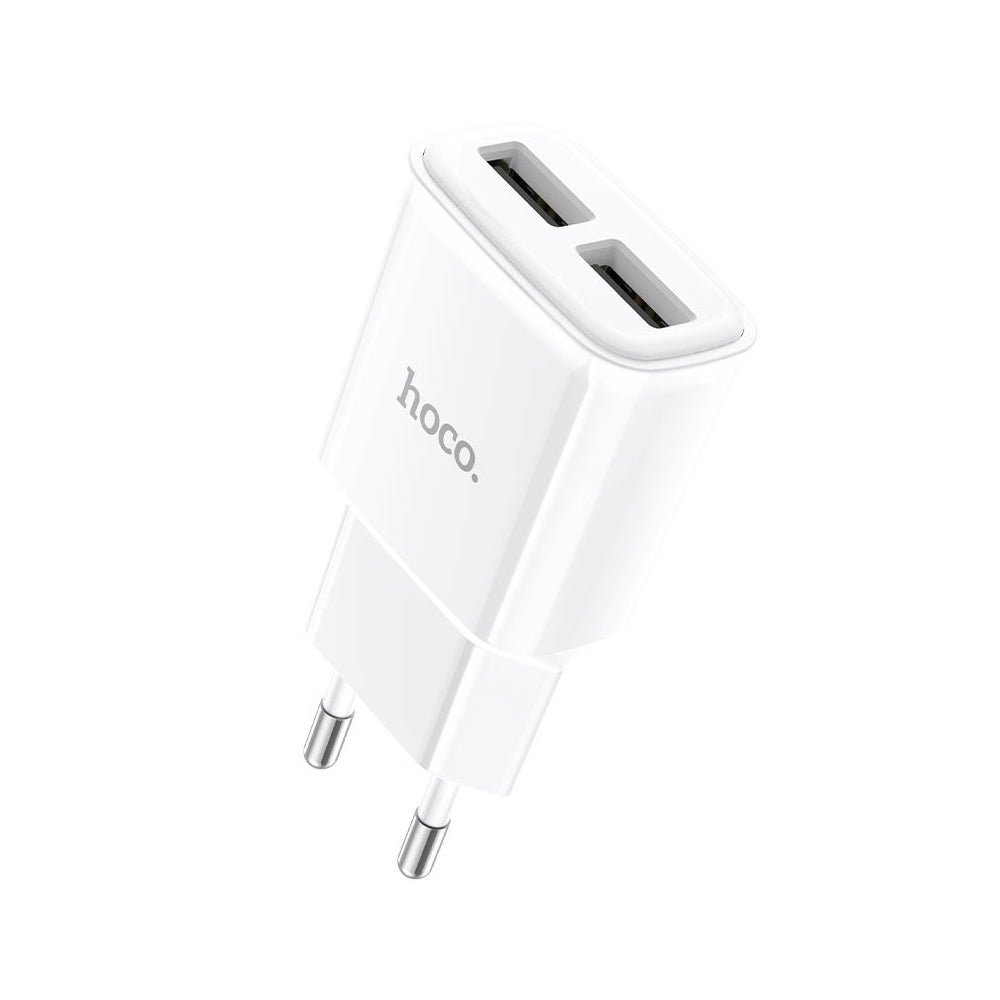 Hoco C88a Dual Port Wall Charger image 0