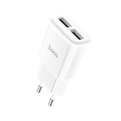 Hoco C88a Dual Port Wall Charger image 0