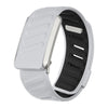 Silicone Sport Replacement Band for WHOOP 4.0 - Light Grey &amp; Black image