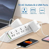 Ldnio 10 AC Outlets Universal Power Strip SC10610 image 1