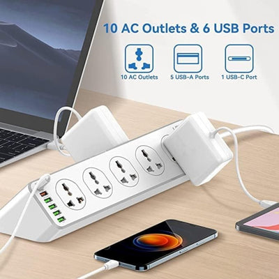 Ldnio 10 AC Outlets Universal Power Strip SC10610 image 1