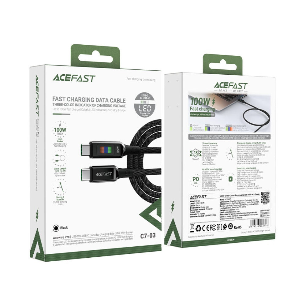 Acefast C7-03 100W USB-C Cable image 3