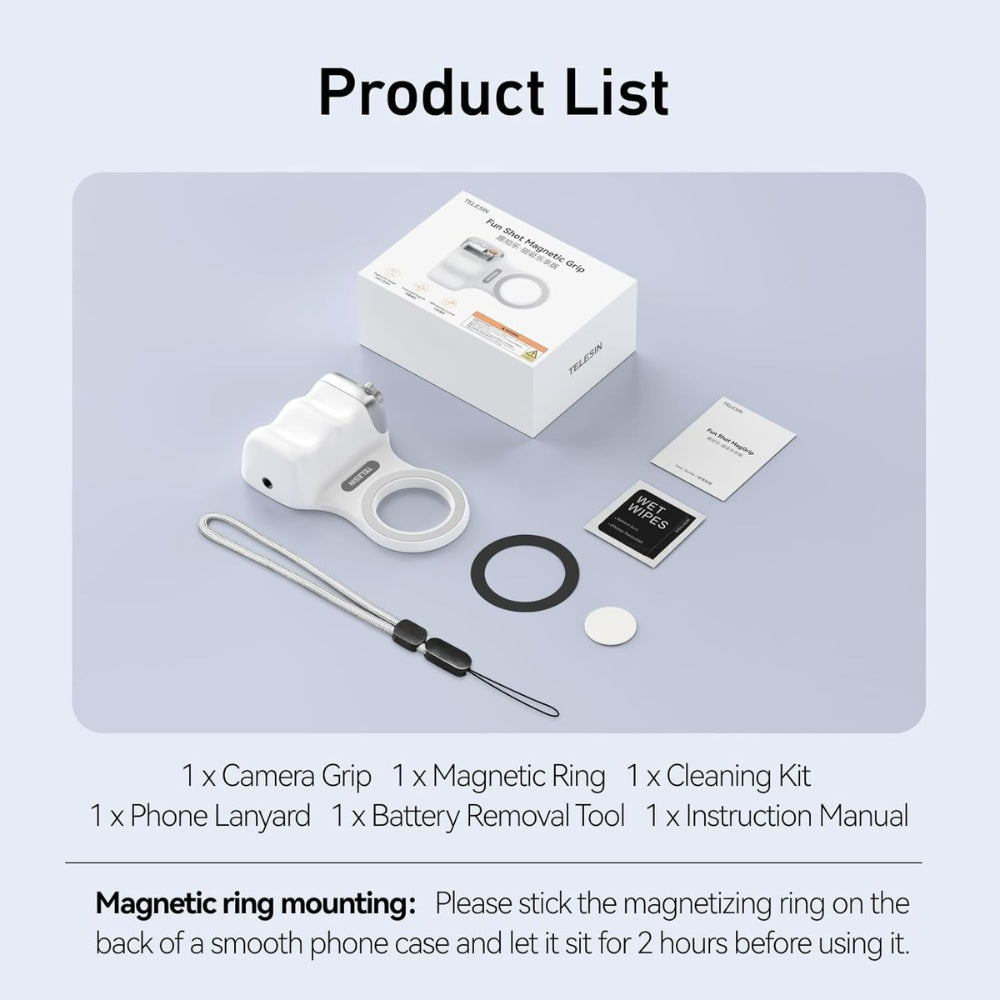 Telesin Fun Shot Magnetic Grip image 11