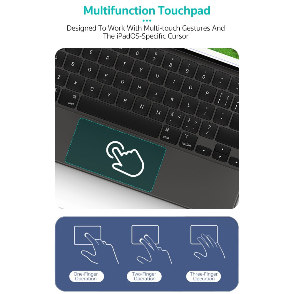 Coteci Magic Keyboard for Apple iPad 10 and iPad Air image 3