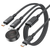 AceFast Acewire Pro USB-C 3 in 1 100W Charging Data Cable C6-11 image 0
