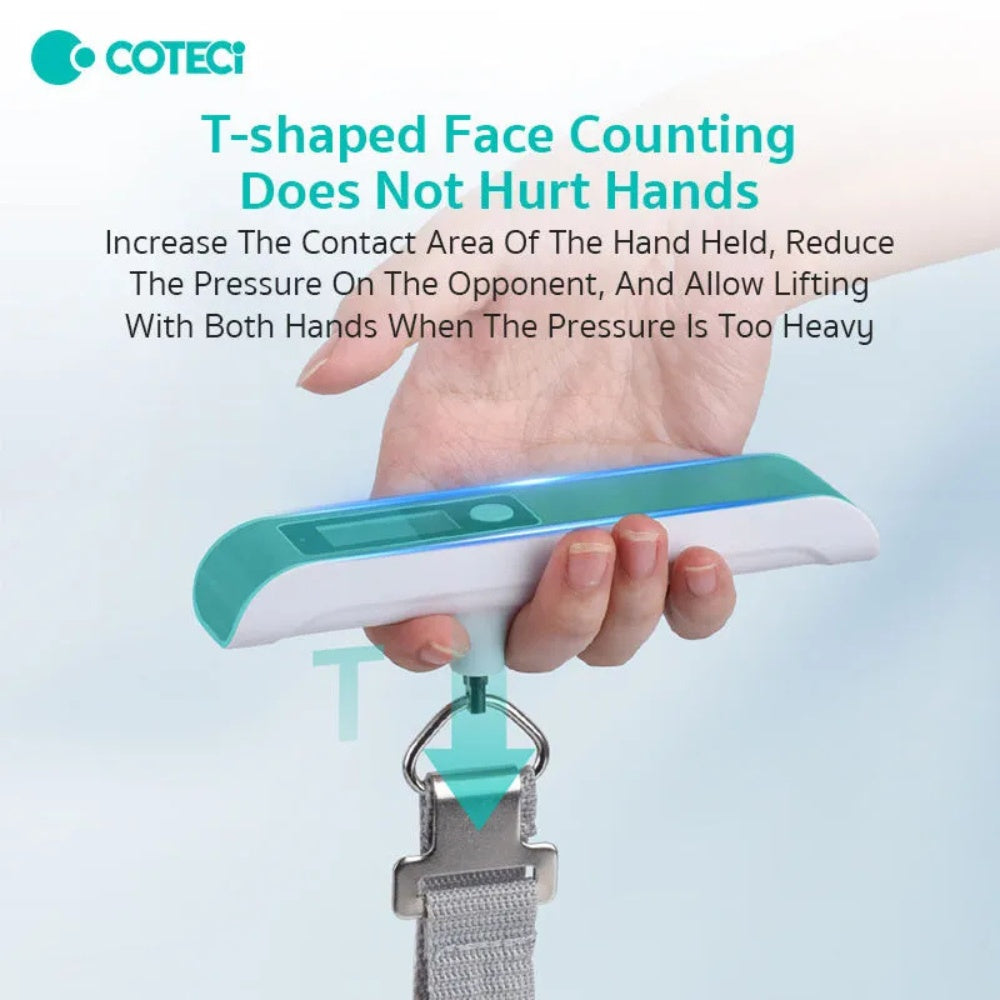 Coteci Portable Digital Luggage Scale 50kg image 2