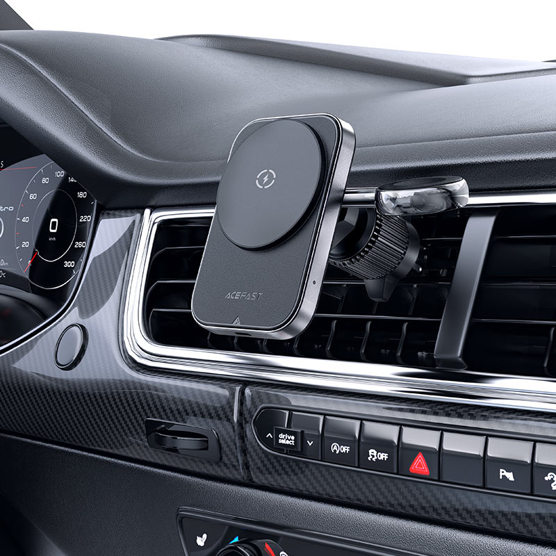 AceFast AirCharge Fast Wireless Charger Car Mount Holder D18 image 3