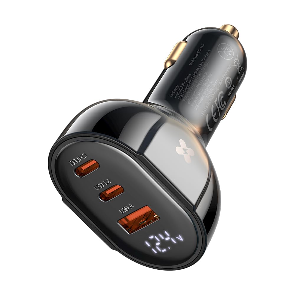 Mcdodo PD 128W Car Charger 2C1U 3-Port image 4