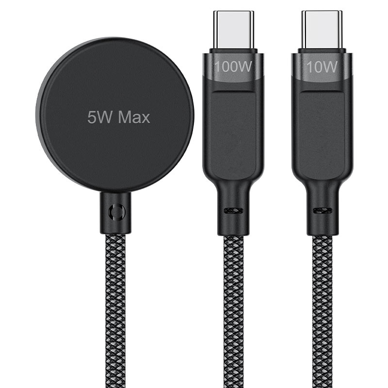AceFast Acewire Pro USB-C 3 in 1 100W Charging Data Cable C6-11 image 4