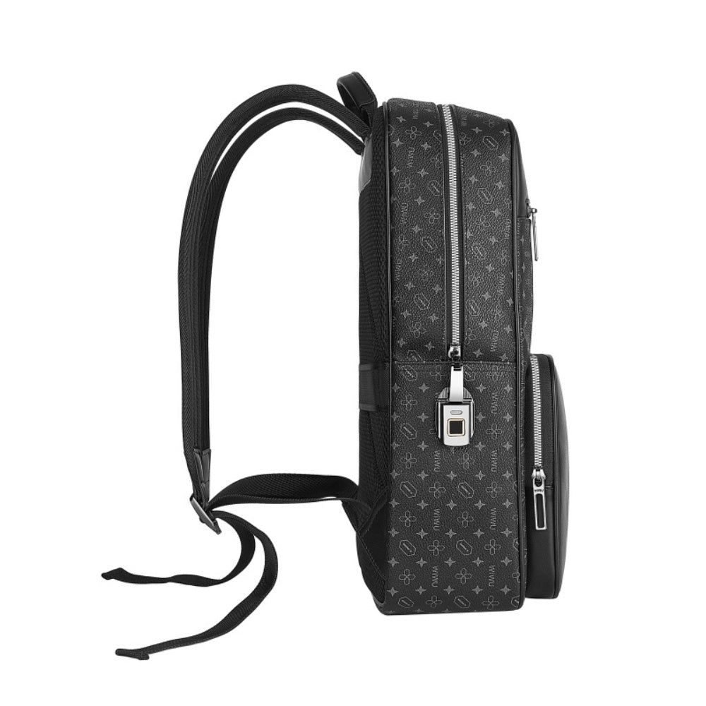 WiWu Anti-Theft Fingerprint Lock Backpack 15.6-inch image 2
