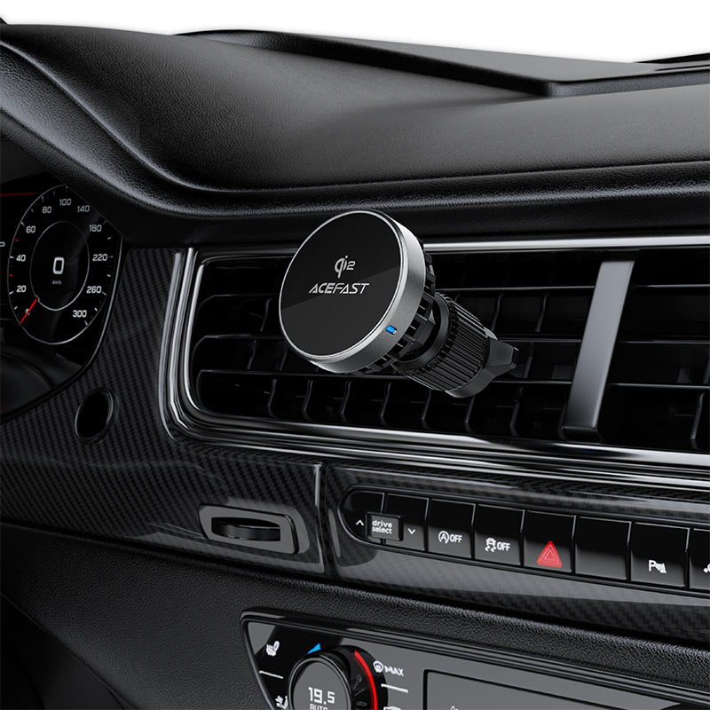 AceFast AirCharge Qi2 Magnetic Charger Car Holder D40 image 2