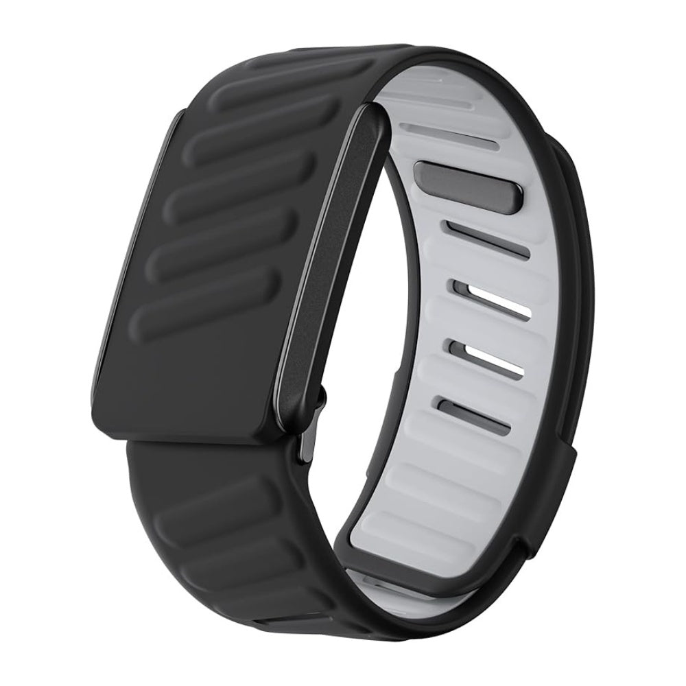 Silicone Sport Replacement Band for WHOOP 4.0 - Black &amp; Grey image