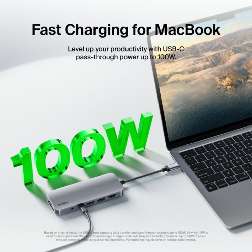 Belkin USB-C 7-in-1 Multiport Adapter image 3