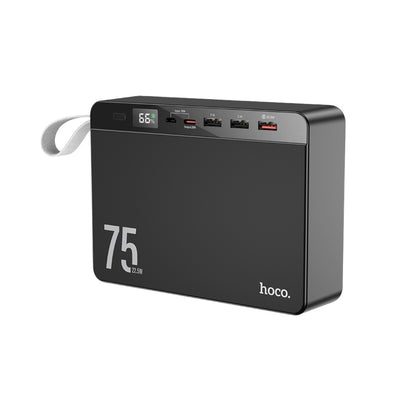 Hoco J94 Overlord Fast Charge 22.5W Power Bank 75000mAh image 0