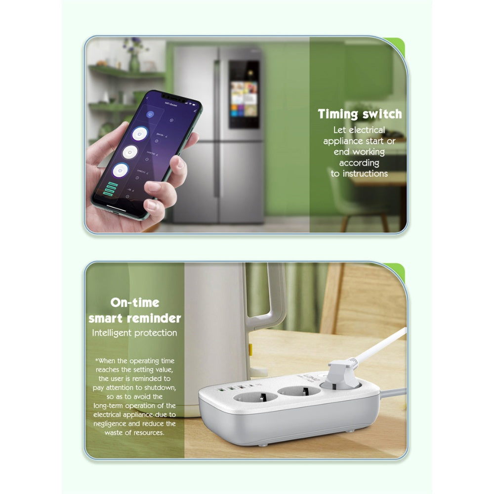 Ldnio Wifi Smart Power Strip SEW3452 image 3