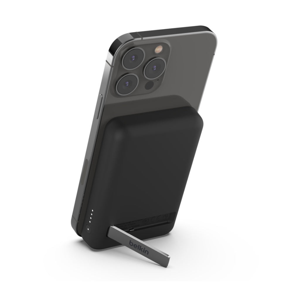 Belkin BoostCharge Magnetic Wireless Power Bank 5K with Stand image 1
