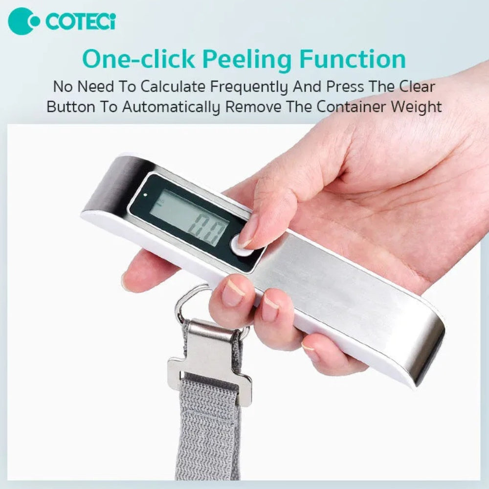 Coteci Portable Digital Luggage Scale 50kg image 3