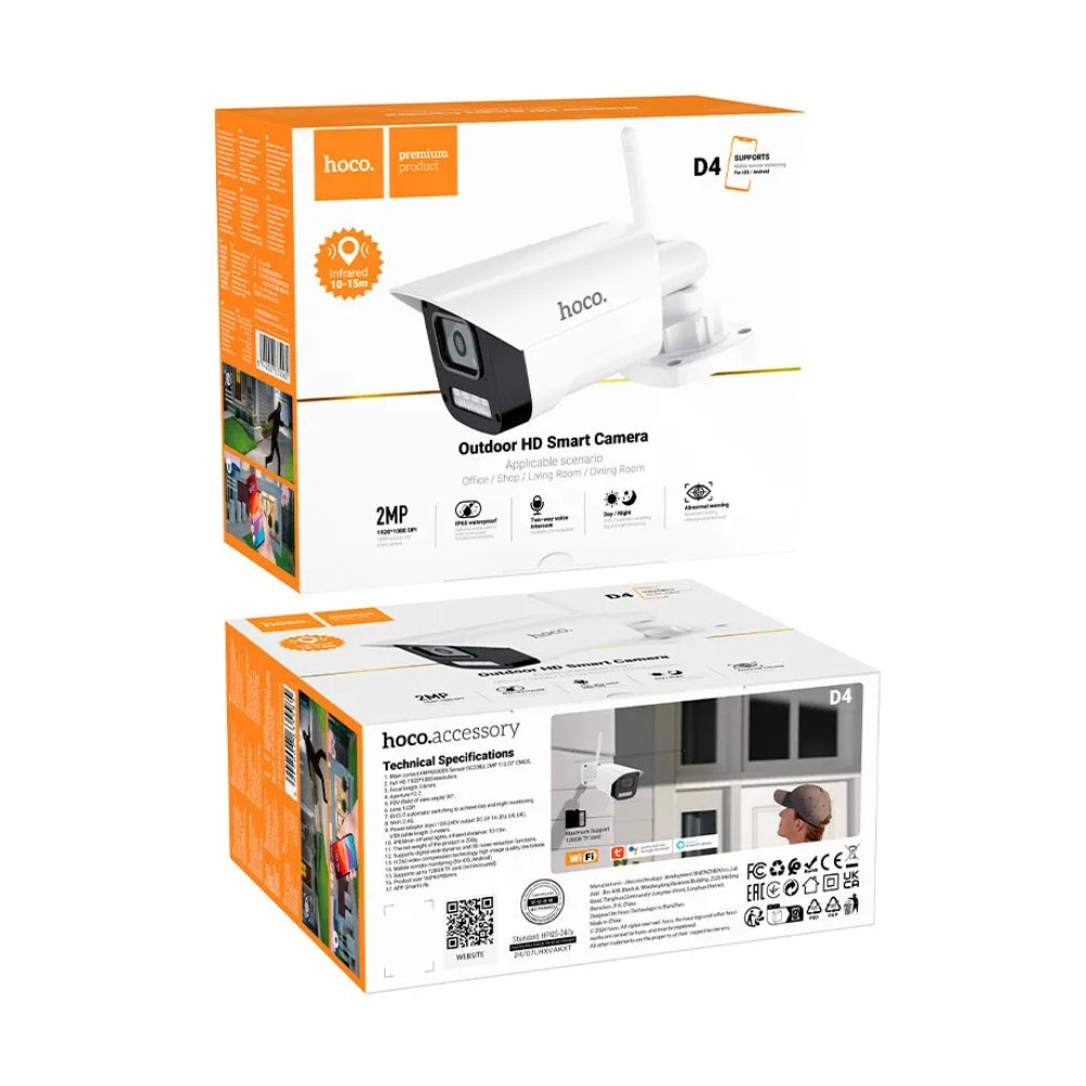 Hoco Outdoor HD Smart Camera D4 image 4