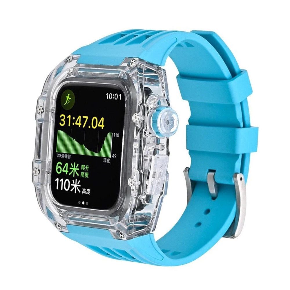 Coteci Mod Kit Case Strap for Apple Watch Ultra - Blue, 49mm image