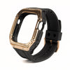 Coteci Integrated Case Strap for Apple Watch Ultra 49mm - Black / Gold image