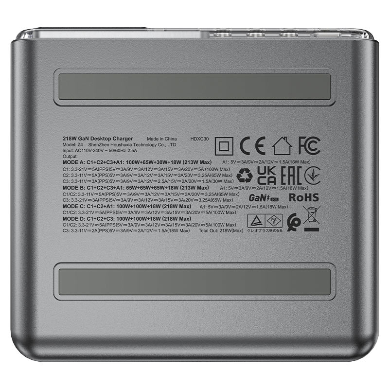 Acefast Desktop Power Station Z4 PD218W GaN image 4