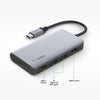 Belkin USB-C 4-in-1 Multiport Adapter image 1
