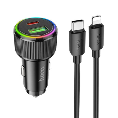 Hoco 38W Car Charger Set NZ14A image 0