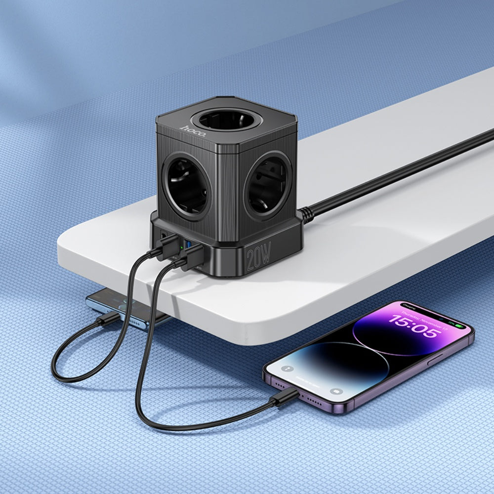 Hoco PD20W Multifunctional Desktop Charger Hub image 2