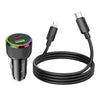 Hoco 38W Car Charger Set NZ14A image 2