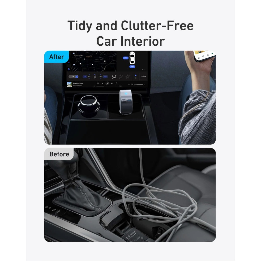 Anker USB-C Car Charger 75W Built-In Retractable Cable image 4