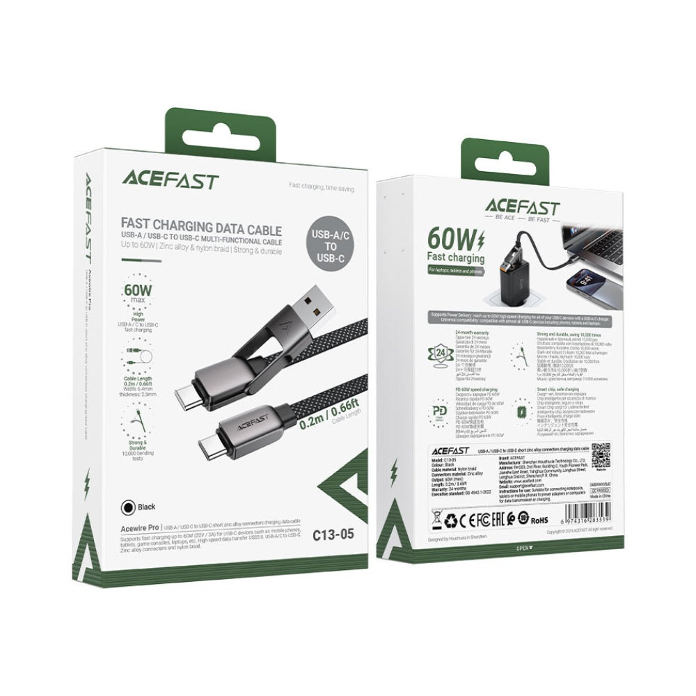 AceFast AceWire Pro Multi-Functional 60W Cable C13-05 image 4