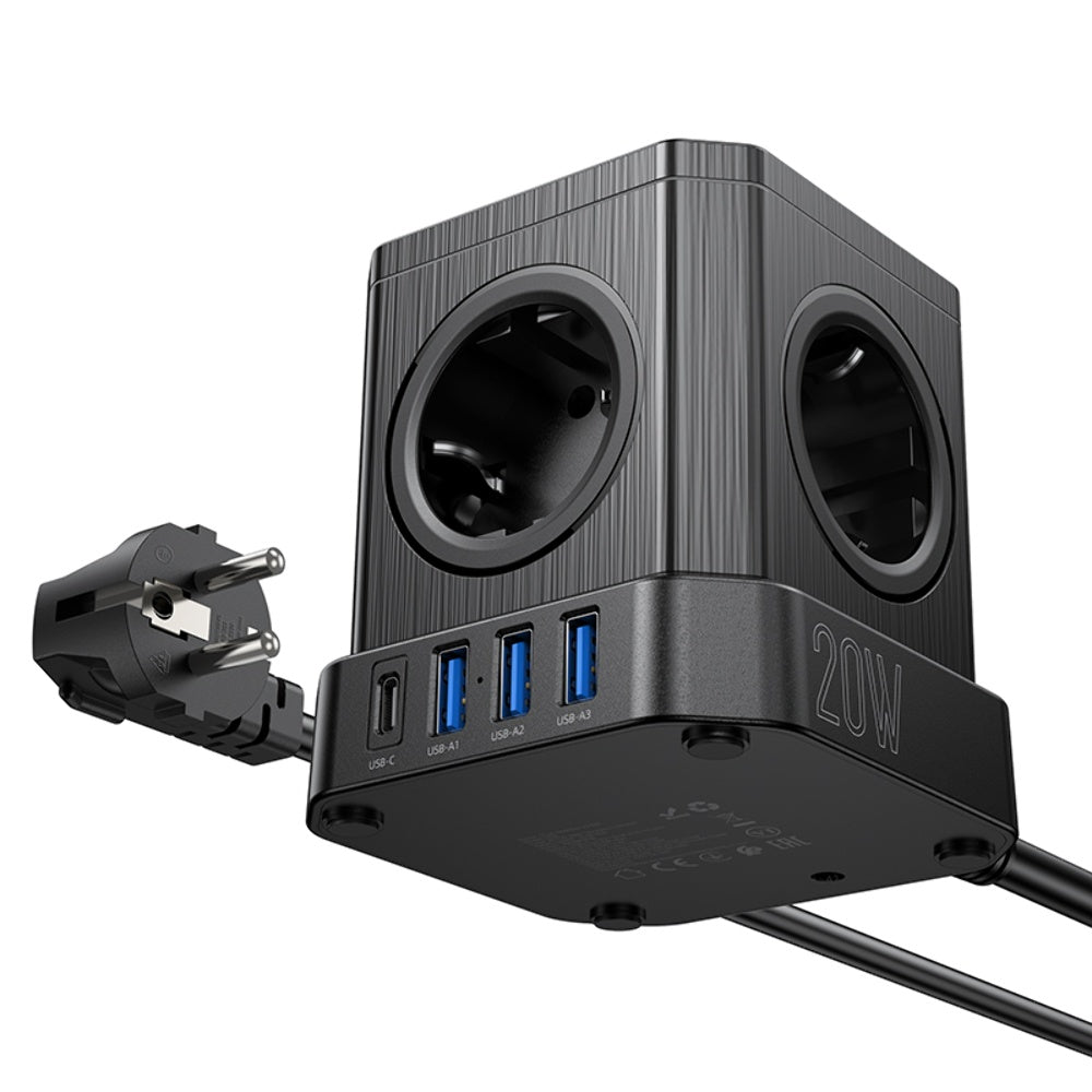 Hoco PD20W Multifunctional Desktop Charger Hub image 4