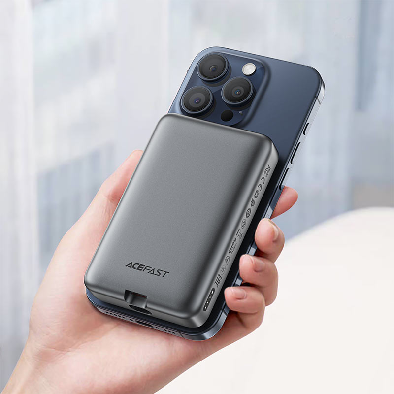 AceFast Magnetic Wireless Power Bank M10 PD30W 10000mAh image 1