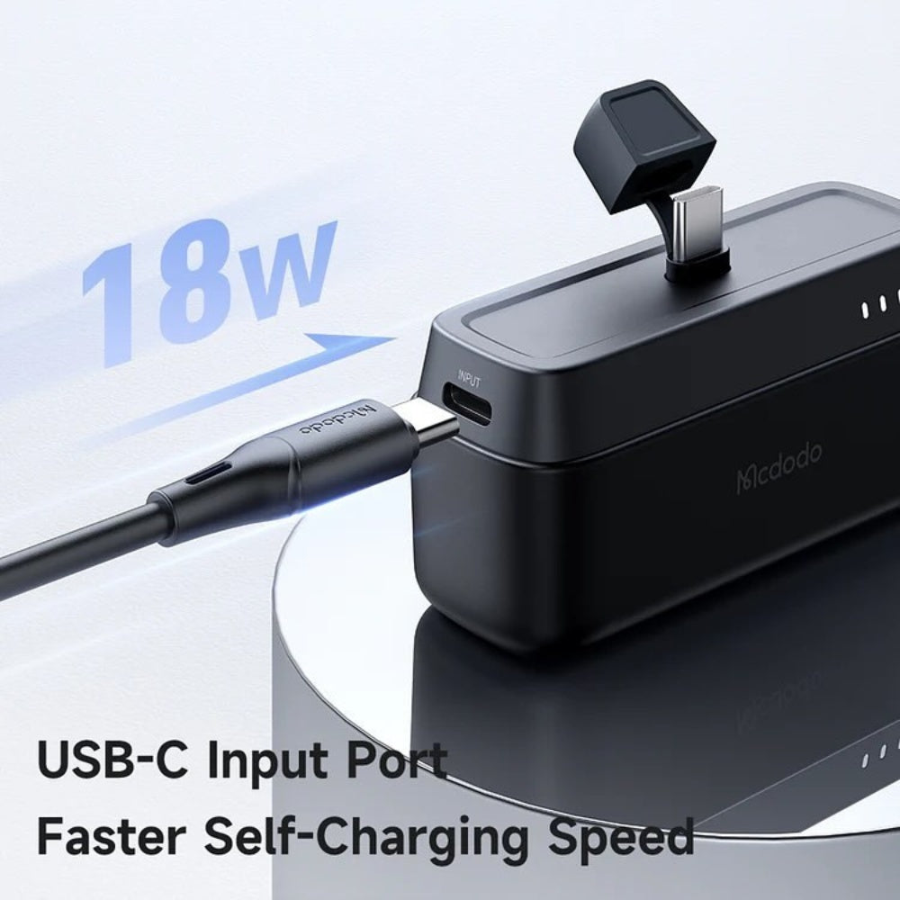 Mcdodo 5000mAh Portable Power Bank USB-C 20W MC-630 image 5