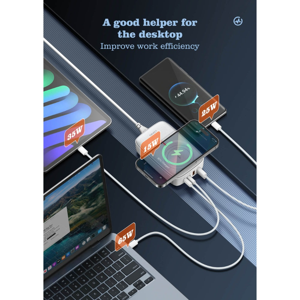 Ldnio 140W Multiport Desktop Wireless Charger Q4010 image 2