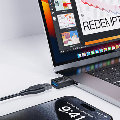 AceFast USB-A to USB-C Adapter J1 image 1