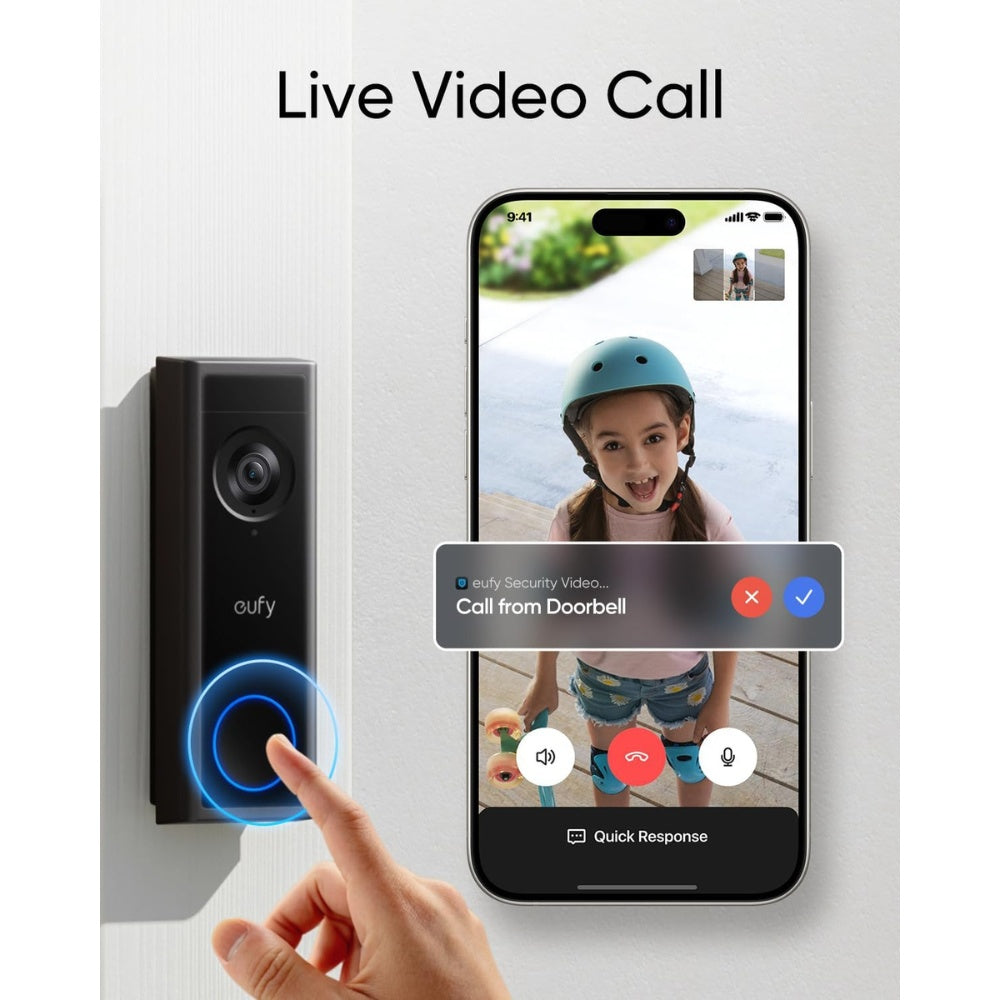 eufy C30 Video Doorbell 2K FHD