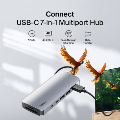 Belkin USB-C 7-in-1 Multiport Adapter image 1