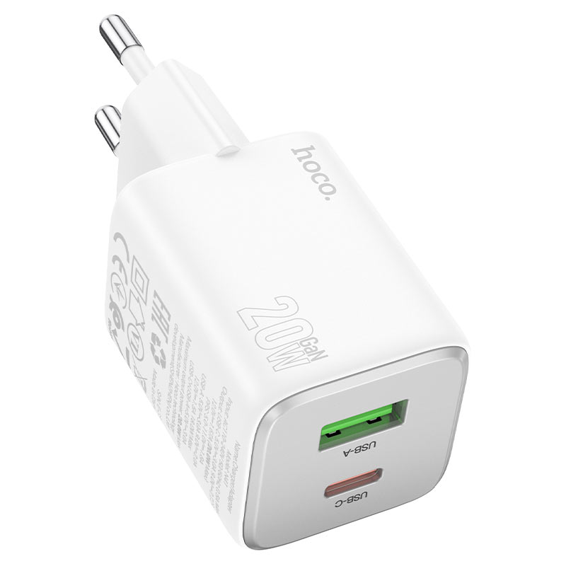 Hoco N41 PD 20W Fast Charger image 1