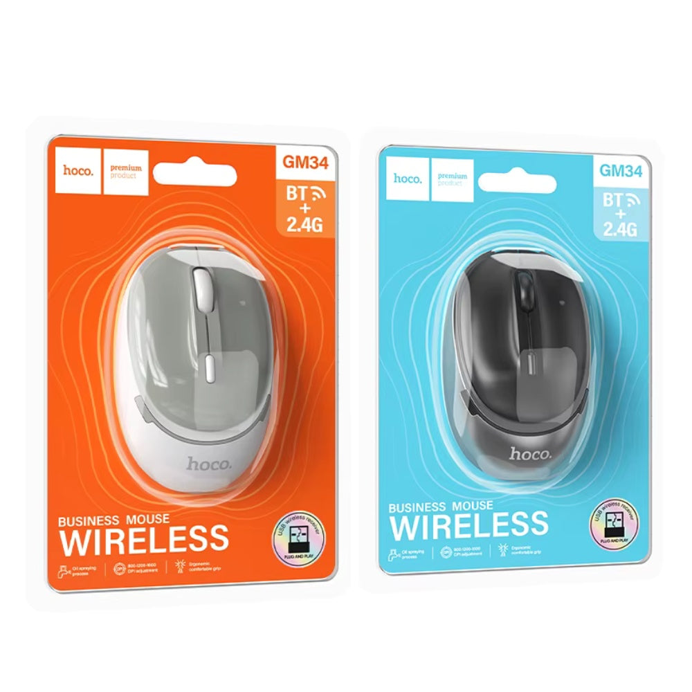 Hoco Dual-Mode Wireless Mouse GM34 image 4