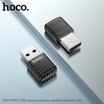 Hoco mini Wireless USB Network Card HI33 image 1