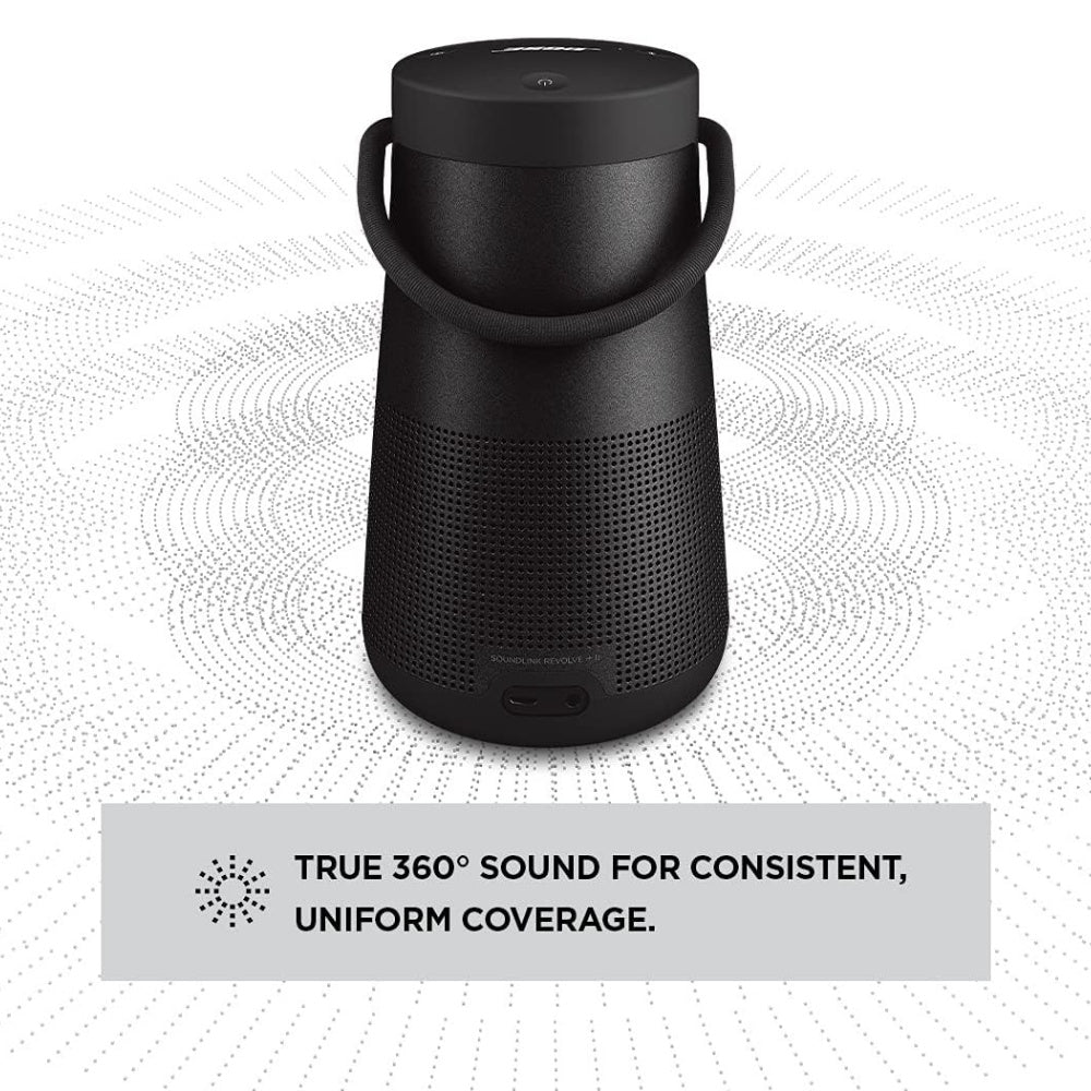 BOSE SOUNDLINK REVOLVE+ ブラック　２個セット Amazon.com: Bose SoundLink Revolve+ (Series II) Bluetooth
