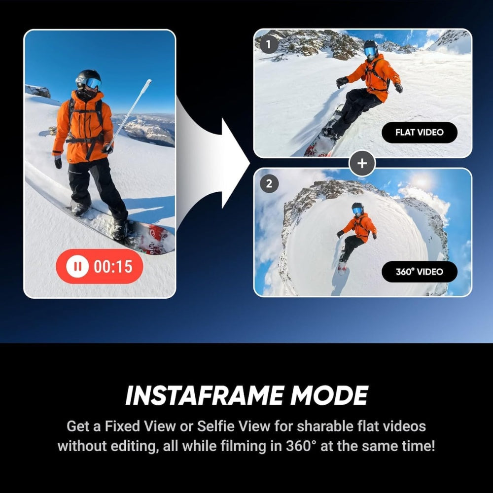 insta360 X5 8K 360 Action Camera - Satin White Limited Edition
