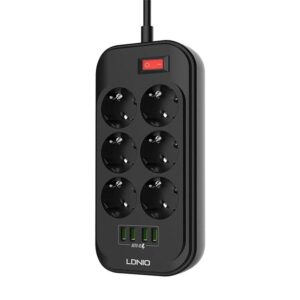 LDNIO 6 AC Outlets EU Power Strip