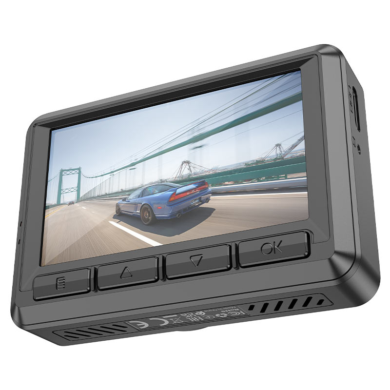 hoco dv2 driving recorder with display ips hd display