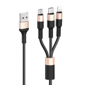 Hoco x26 xpress charging cable 3 in 1