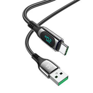 hoco selected s51 5a extreme fast charging data cable for type c black