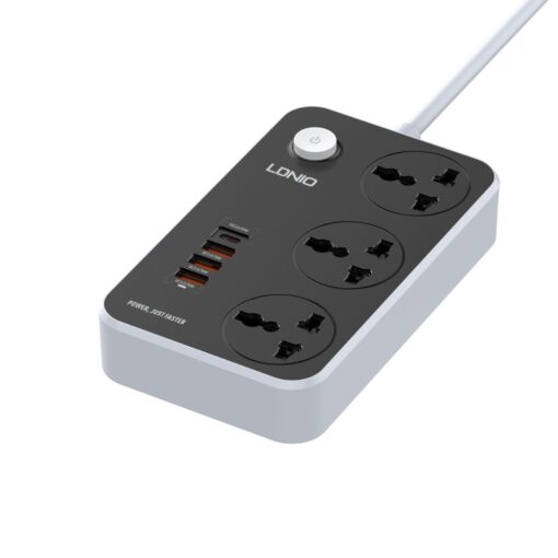 Ldnio 3 AC Outlets EU Power Strip SC3412 2500W in 12, beirut, lebanon, price