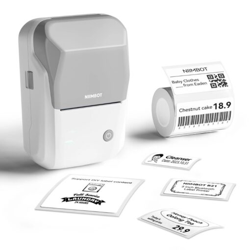 NIIMBOT B1 Label Maker Machine Thermal printing with Tape