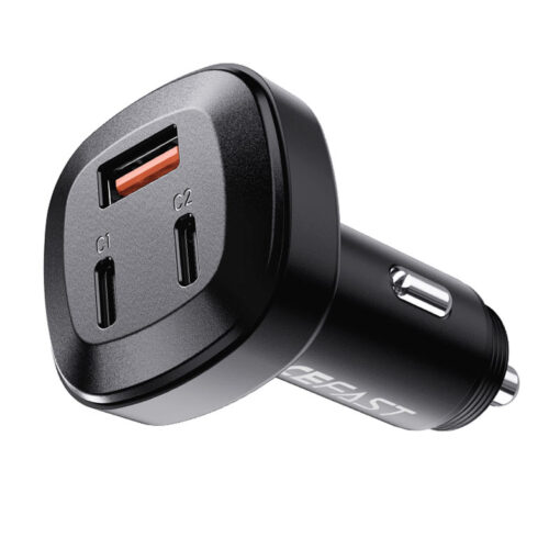 AceFast 66W 3-Port Metal Car Charger B3